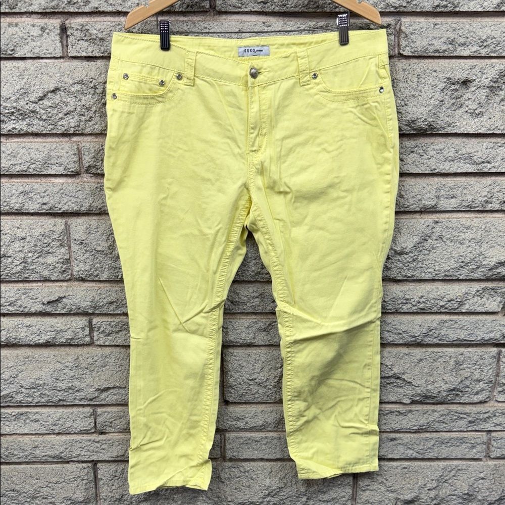 Slim Women’s Jeans in Lemon Yellow